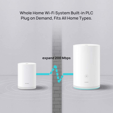 Mesh Wifi Huawei Q2 Pack Pro 530371534 (Base + 2 satellites)