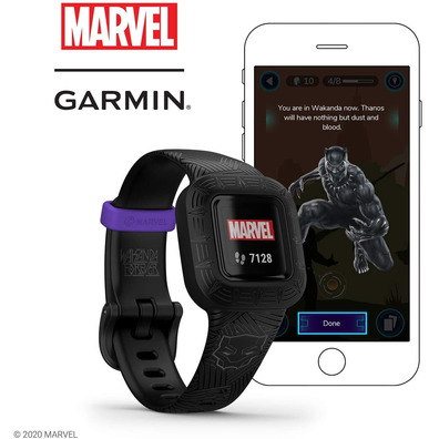 Smartband Garmin Vivofit jr. 3 Black Panther