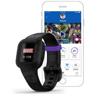 Smartband Garmin Vivofit jr. 3 Black Panther