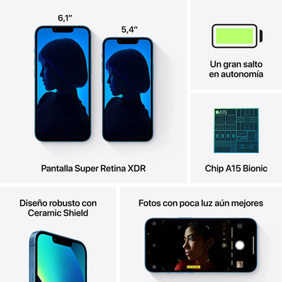 Smartphone Apple iPhone 13 128GB 5G Blue