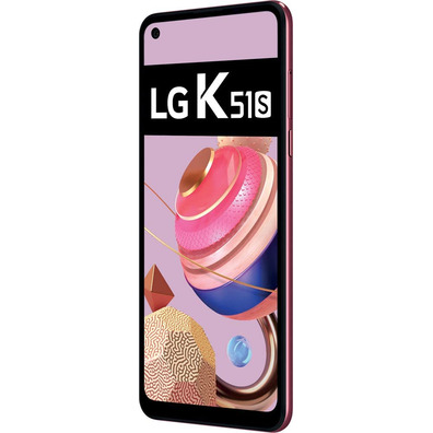 Smartphone LG K51S 3GB/664GB/6.55 " Pink Flamenco