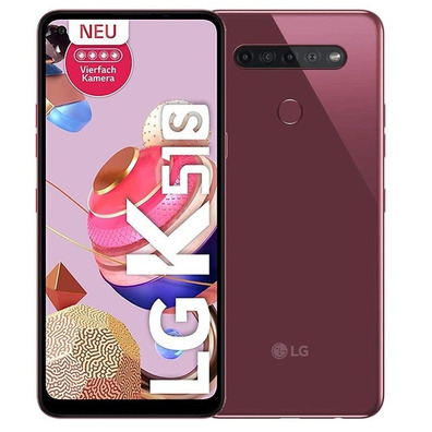 Smartphone LG K51S 3GB/664GB/6.55 " Pink Flamenco