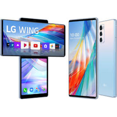 LG Wing 8GB/128GB 6.8 "+ 3.9" Blue 5G Smartphone