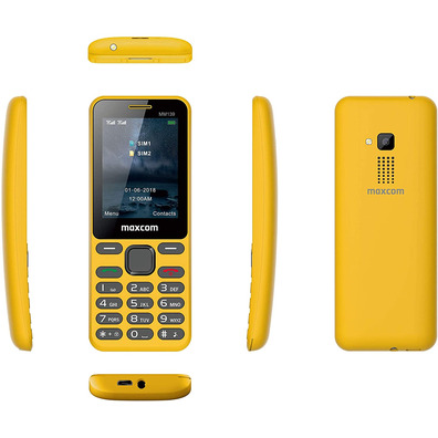 Smartphone Maxcom Classic MM139 Yellow