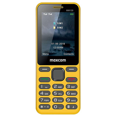 Smartphone Maxcom Classic MM139 Yellow