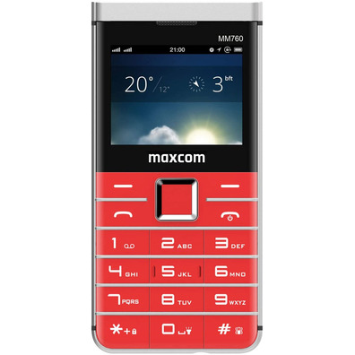 Maxcom Comfort MM760 Red Smartphone