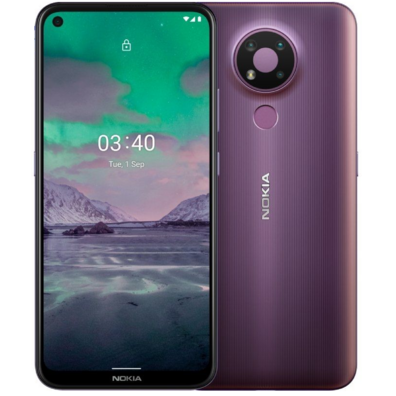 Nokia 3.4 3GB/64GB 6.39 " Purple Smartphone