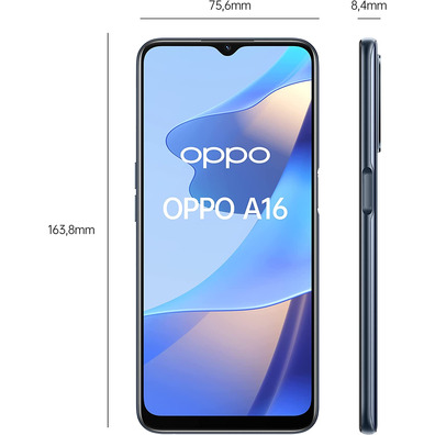 Smartphone Oppo A16s 4GB/664GB Crystal Black