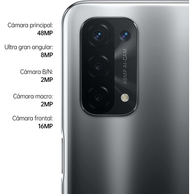 Smartphone Oppo A74 5G 6GB/128GB 6.5 '' Black