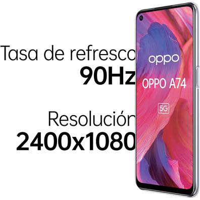 Smartphone Oppo A74 5G 6GB/128GB 6.5 '' Black