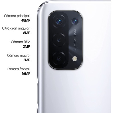 Smartphone Oppo A74 5G 6GB/128GB 6.5 '' Silver