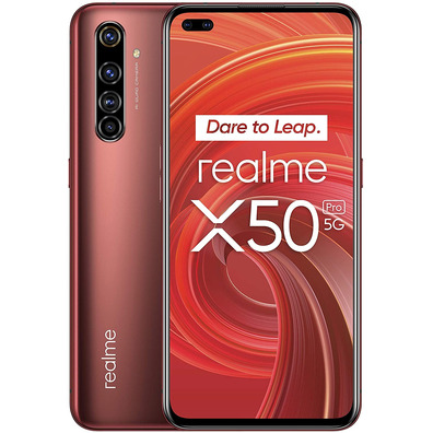 Realme X50 Pro 12GB256GB 5G Rust Red Smartphone