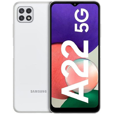 Samsung Galaxy A22 4GB/128GB 5G 6.6 " White Smartphone