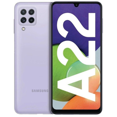 Samsung Galaxy A22 4GB/128GB 6.4 Smartphone " Violet