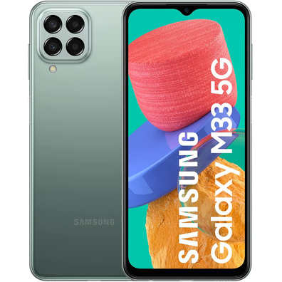 Samsung Galaxy M33 6GB/128GB 6.6 '' 5G Green Smartphone