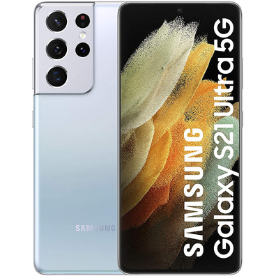 Samsung Galaxy S21 Ultra 12GB/128GB 5G Silver Ghost Smartphone