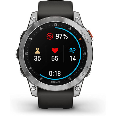 Smartwatch Garmin Epix 2 Silver/Gris