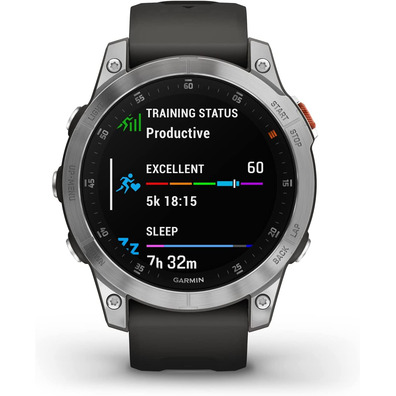 Smartwatch Garmin Epix 2 Silver/Gris