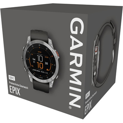 Smartwatch Garmin Epix 2 Silver/Gris