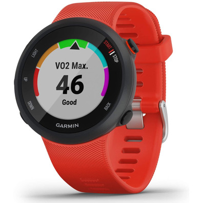 Smartwatch Garmin Forerunner 45 Notifications/Red-GPS Frequency