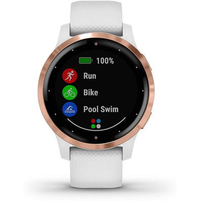 Smartwatch Garmin Sport Vivoactive 4S White Rose