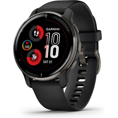 Smartwatch Garmin Venu 2 Plus GPS Black Pizarra