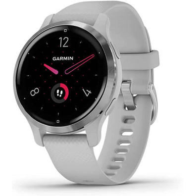 Smartwatch Garmin Venu 2S GPS Silver and Gris