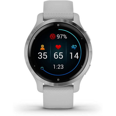 Smartwatch Garmin Venu 2S GPS Silver and Gris