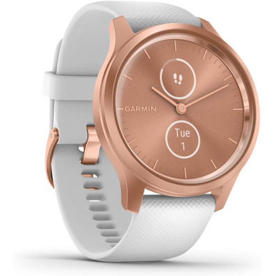 Smartwatch Garmin Vivomove Style GPS Gold Pink and White
