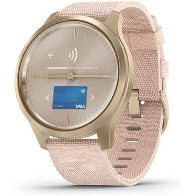 Smartwatch Garmin Vivomove Style GPS Gold and Pink