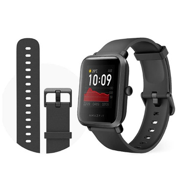 Smartwatch Huami Amazfit Bip S Carbon Black 3.25"/BT5.0/Heart rate monitor/GPS