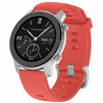 Smartwatch Huami Amazfit GTR 42mm Coral Red BT5/Pulsómegro/GPS