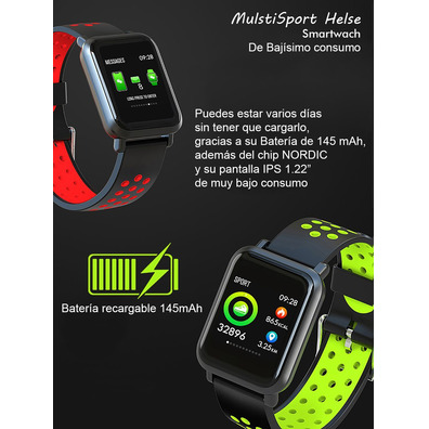 Smartwatch Leotec MultiSport Helse Blue