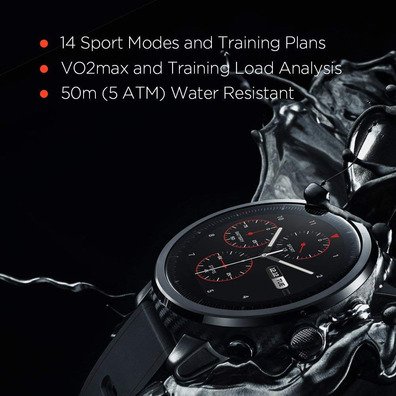 Smartwatch Xiaomi Amazfit Stratos 2 Black