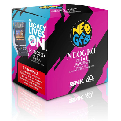 SNK NEO GEO Mini International Edition (40 games)