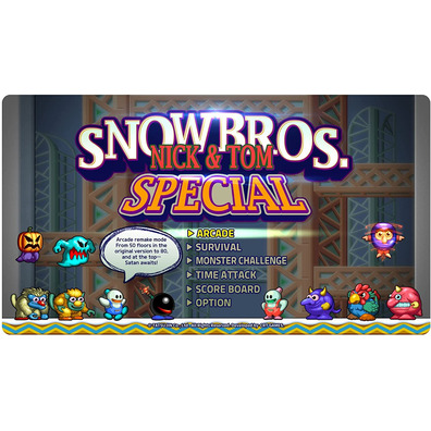 Snow Bros Nick & Tom Special Switch