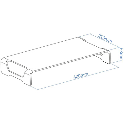 TQMR0004 Silver Monitor TooQ Support