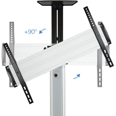 Horizontal/Vertical TV Support TooQ FS1870M-B 37-70 '' Black