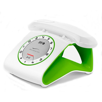 Wireless phone Retro Glamour SPC 7704V White / Green