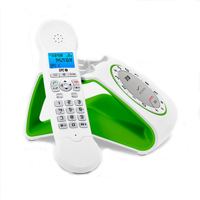 Wireless phone Retro Glamour SPC 7704V White / Green