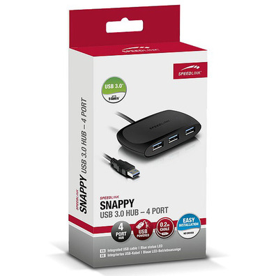 SpeedLink Snappy USB Hub 3.0 passive 4-port