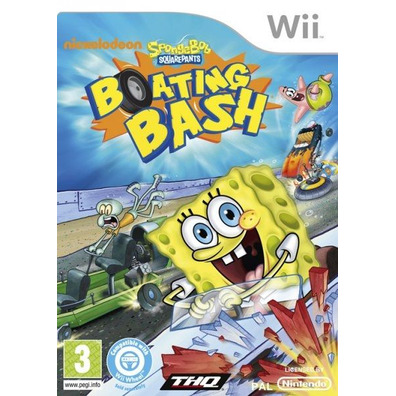 Bob Esponja - botes de Choque Wii