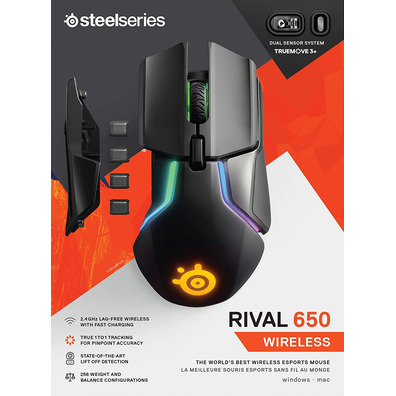 Steelseries Rival 650 Wireless Optical