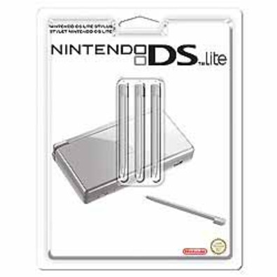 Set 3 pointer Stylus DS Lite Silver