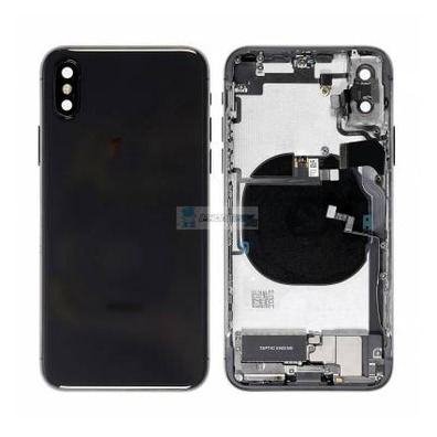 Battery Cap with Rear Camera Rear-iPhone XS Black