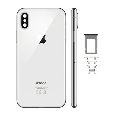 Cover Battery with Cover Back-up Camera - iPhone-XS Silver