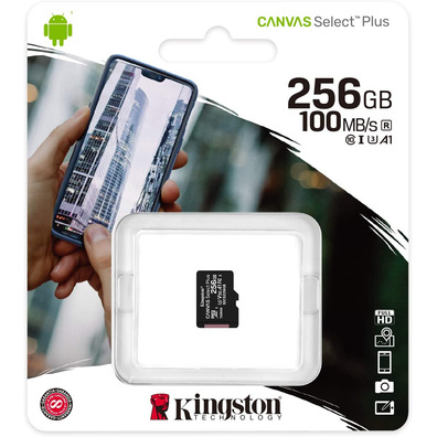 Kingston Canvas Select MicroSD XC 256GB Memory Card