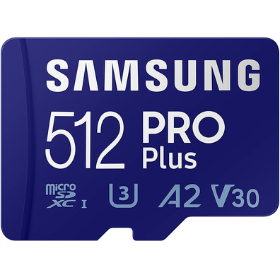 Samsung Pro Plus 2021 512GB MicroSD XC Class 10 Memory Card