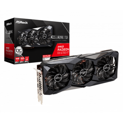 Asrock Challenger Radeon RX 6700XT Pro 12GB OC GDDR6 Graphics Card