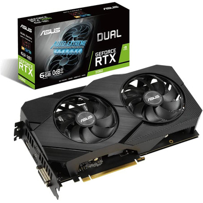 Asus Dual RTX2060 EVO 6GB GDDR6 Graphics Card